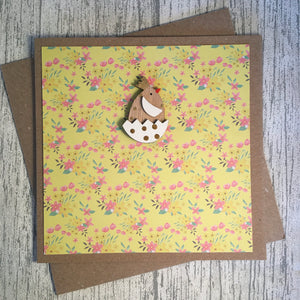 Bunny Easter Card - Easter - Handmade by Natalie