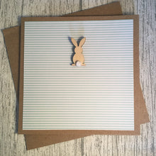 Load image into Gallery viewer, Bunny Easter Card - Easter - Handmade by Natalie
