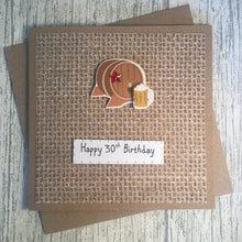 Load image into Gallery viewer, 30th Birthday Card - 30 - Handmade by Natalie
