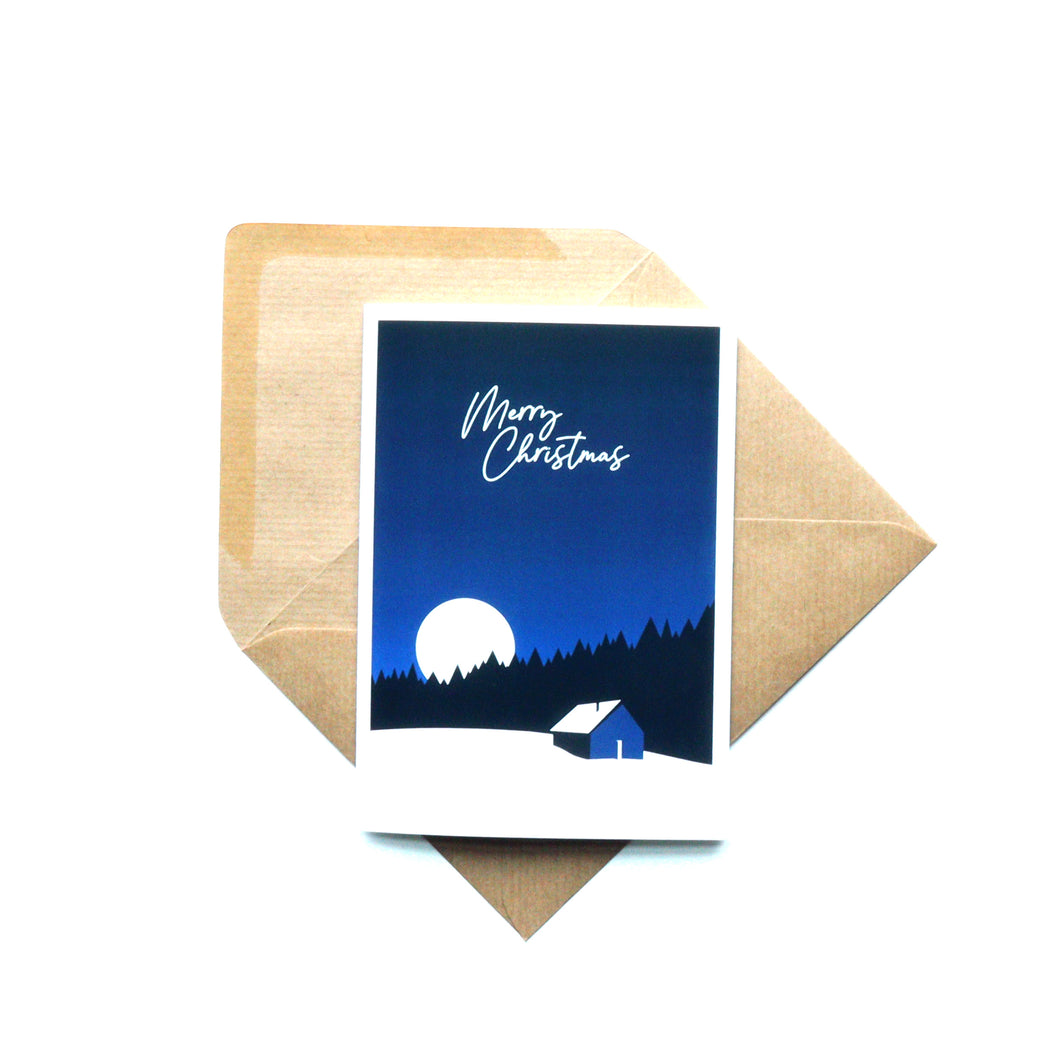 Silent Forest Christmas Card - OR8DESIGN