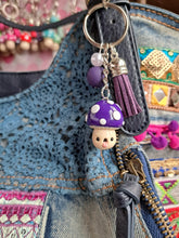 Load image into Gallery viewer, Toadstool bag charm/keyring - Pins and Noodles
