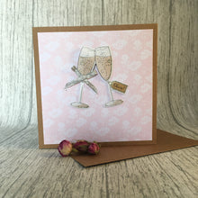 Load image into Gallery viewer, Cheers - Congratulations Card - Handmade by Natalie
