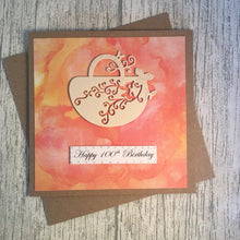 Load image into Gallery viewer, 100 Birthday Card - 100 - Handmade by Natalie
