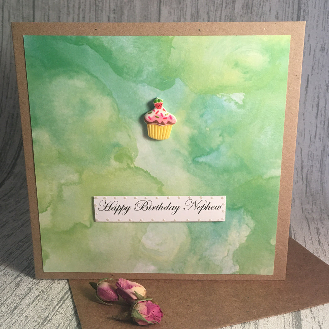Nephew Birthday Card - Handmade by Natalie