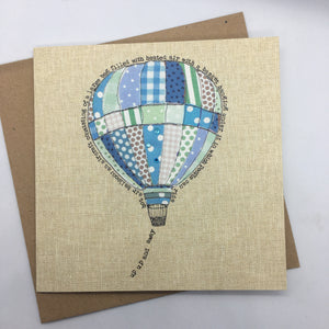 Hot Air Balloon Card - Card - Juniper Tree
