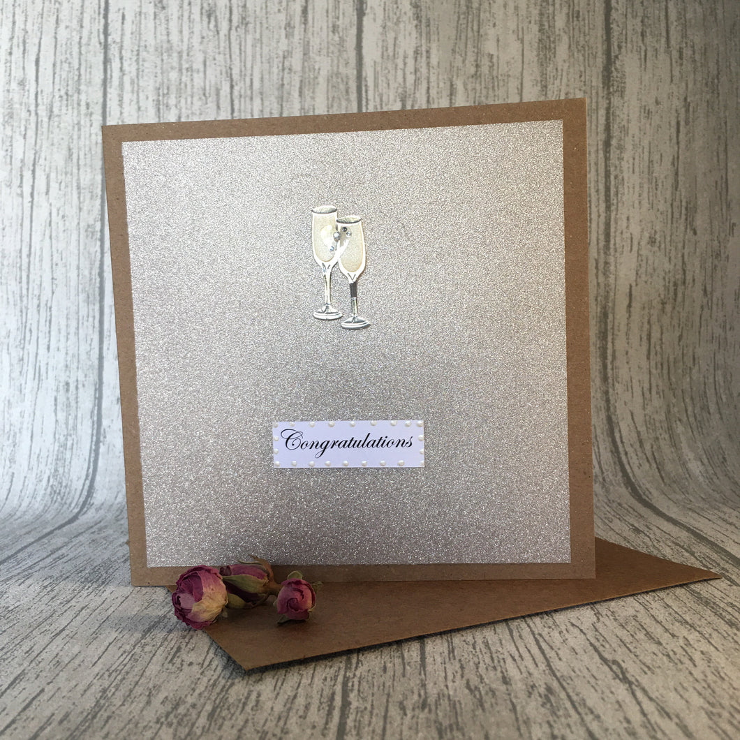 Congratulations Card - Handmade by Natalie