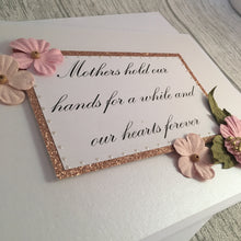 Load image into Gallery viewer, Mother’s hold our hands A5 card - Handmade By Natalie
