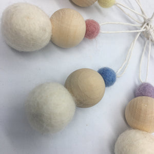 Felt Ball Decorations - This Felted House