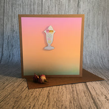 Load image into Gallery viewer, Ice cream sundae Card - Handmade by Natalie
