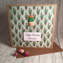Load image into Gallery viewer, Grandson Birthday Card - Handmade by Natalie
