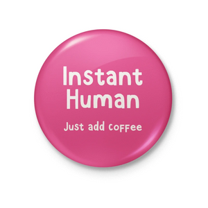 Badge - Instant Human - Whale and Bird