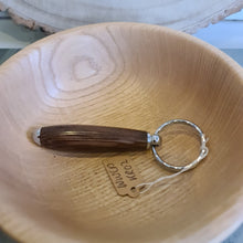 Load image into Gallery viewer, Wood turned Key Rings - What Wood Claire Do?
