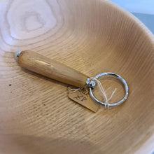 Load image into Gallery viewer, Wood turned Key Rings - What Wood Claire Do?
