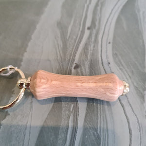 Wood turned Key Rings - What Wood Claire Do?