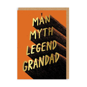 Man, Myth, Legend, Grandad - Birthday/Fathers' Day - OHHDeer