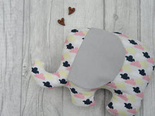 Load image into Gallery viewer, Stuffed Elephant toy - Sewn by Sarah - new baby gift - nursery - children
