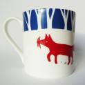 Load image into Gallery viewer, Foxy Woodland Mug - Rach Red Designs - Woodland Animals
