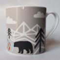 Bear Woodland Mug - Rach Red Designs - Woodland Animals