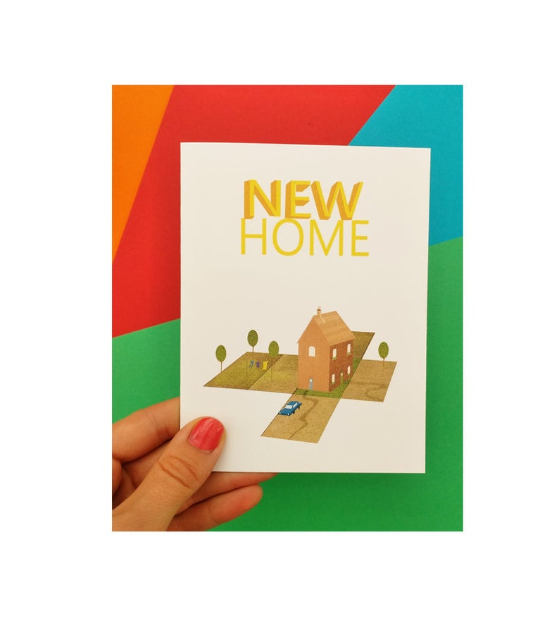New Home card - Illustrator Kate