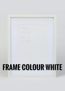 Personalised Character Name Print - Framed A4 print - I Heart Henry - Collection from OHC only