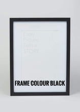 Load image into Gallery viewer, Personalised Character Name Print - Framed A4 print - I Heart Henry - Collection from OHC only
