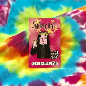 Enamel Pin - Snapechat - Katie Abey - Magical Movie Parody - Magical gifts