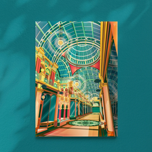 Load image into Gallery viewer, Victoria Quarter, Leeds - A4 Print - Empty Insides Art
