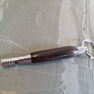 Wood turned Whistle - Dog Whistle - What Wood Claire Do?